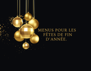 La marelle menu fête de fin d'année